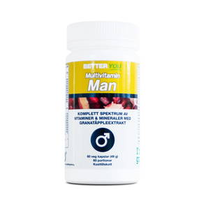 Multivitamin Man, 60 kapslar - Better You