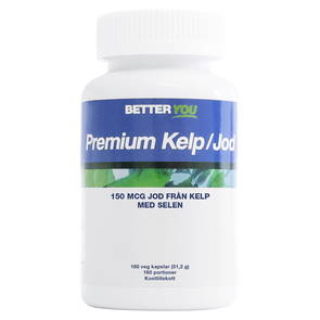 Premium Kelp & Jod, 160 kapslar - Better You