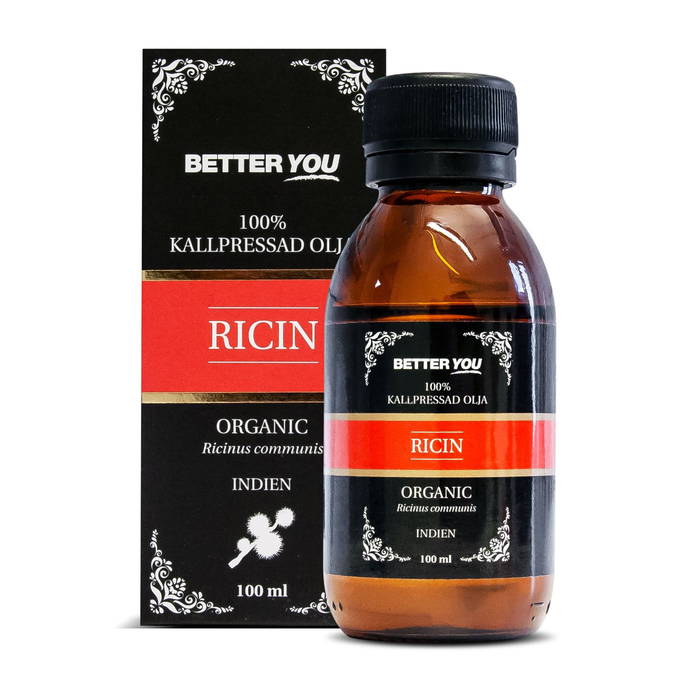 Ricinolja Kallpressad, 100ml ekologisk - Better You