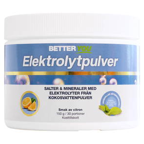 Elektrolytpulver Citron, 150g - Better You