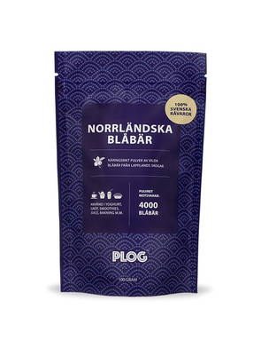 Norrländska Blåbär, 100g - Plog