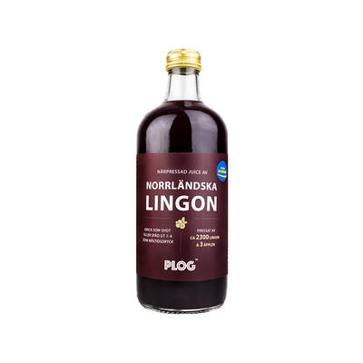 Lingonjuice, 500ml - Plog