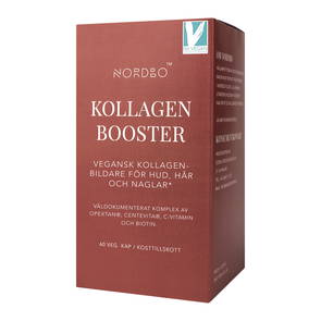 Kollagen Booster Vegan, 60 kap - Nordbo