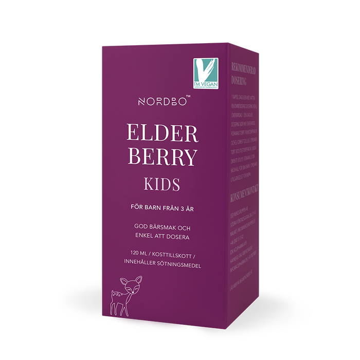 Elderberry Kids, 120 ml - Nordbo