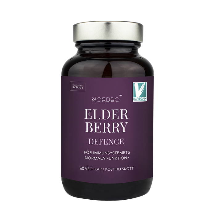 Elderberry Defence, 60 kapsar - Nordbo