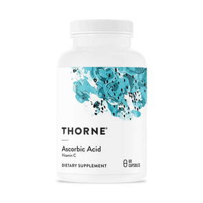 Thorne Hypoallergent C-vitamin Ascorbic Acid, 60 kapslar - undefined