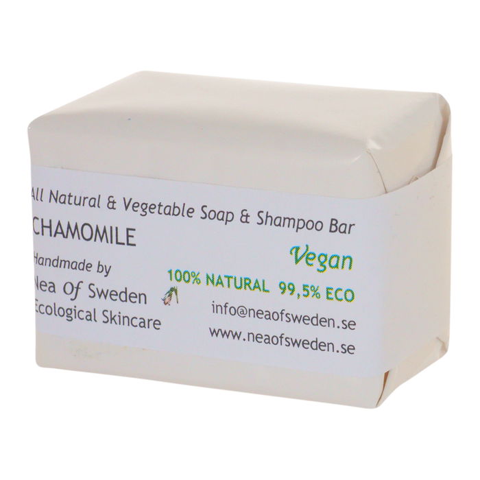 Soap & Shampoo Bar Chamomile, 110 g - Nea of Sweden