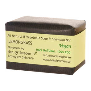 Soap & Shampoo Bar Lemongrass, 110 g - Nea of Sweden