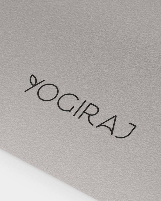 Yogiraj Yogamatta Natural Studio Mat 4 mm Misty Grey - Yogiraj