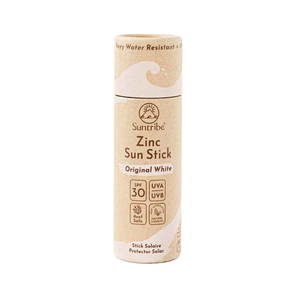 Natural Zinc Sun Stick SPF 30 Original White, 30g - Suntribe