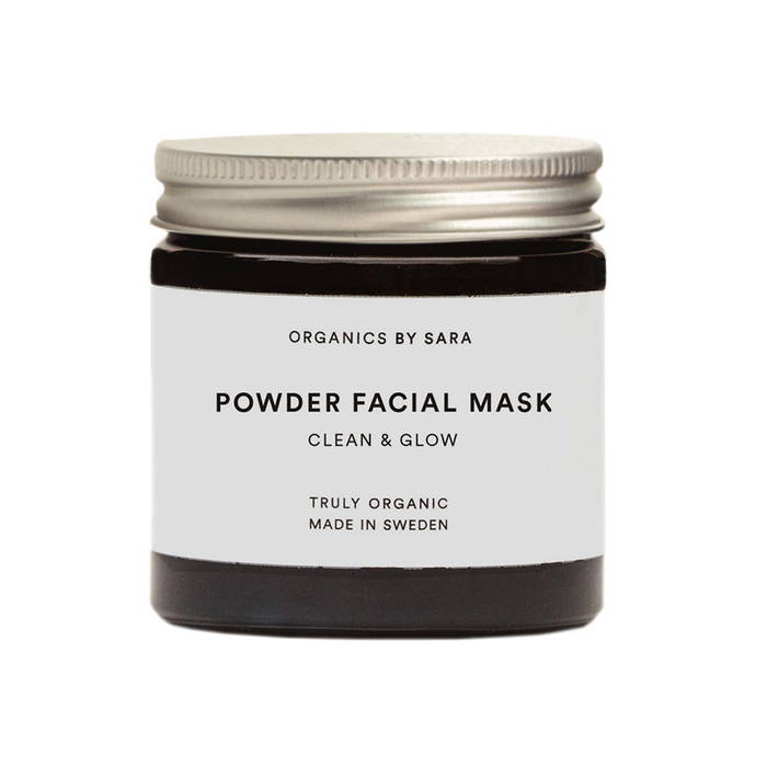 Powder Facial Mask Clean & Glow 25g - Organics by Sara