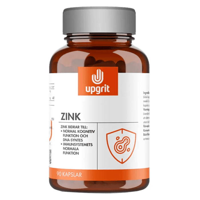 Zink, 60 kapslar - Upgrit