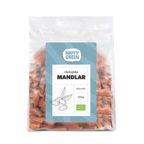 Mandlar, 500g ekologisk - undefined