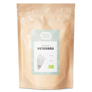 Vetegräs pulver, 200g ekologisk - Happy Green