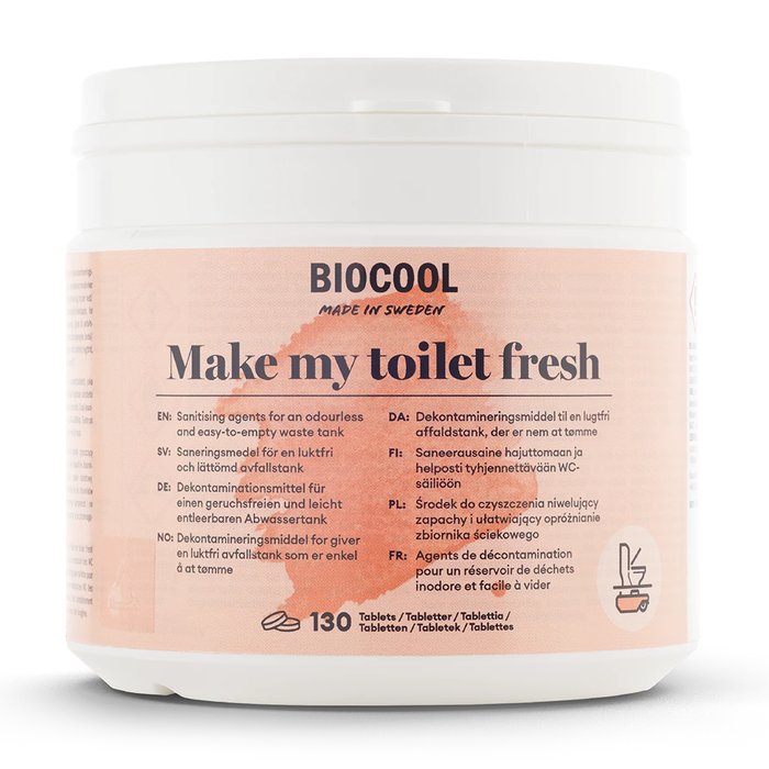 Make My Toilet Fresh, 130 tabletter - BioCool