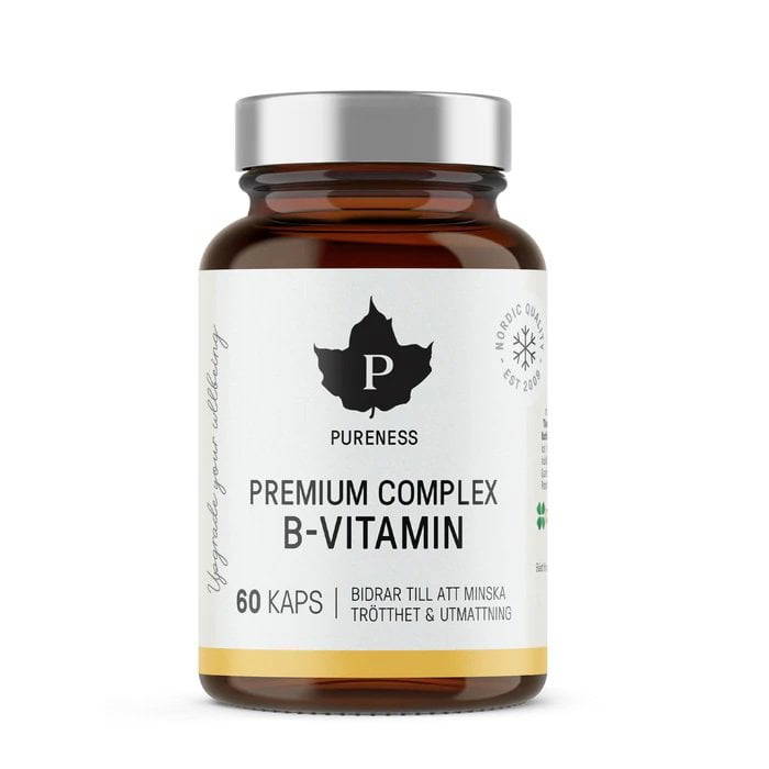 Premium Complex B-Vitamin, 60 kapslar - undefined