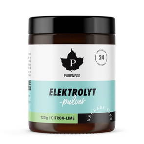 Elektrolytpulver Citron & Lime, 120g - Pureness