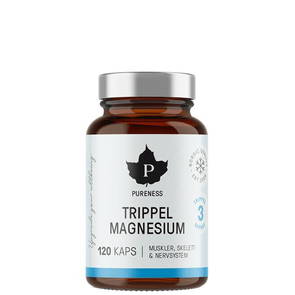 Trippel Magnesium, 120 kapslar - Pureness