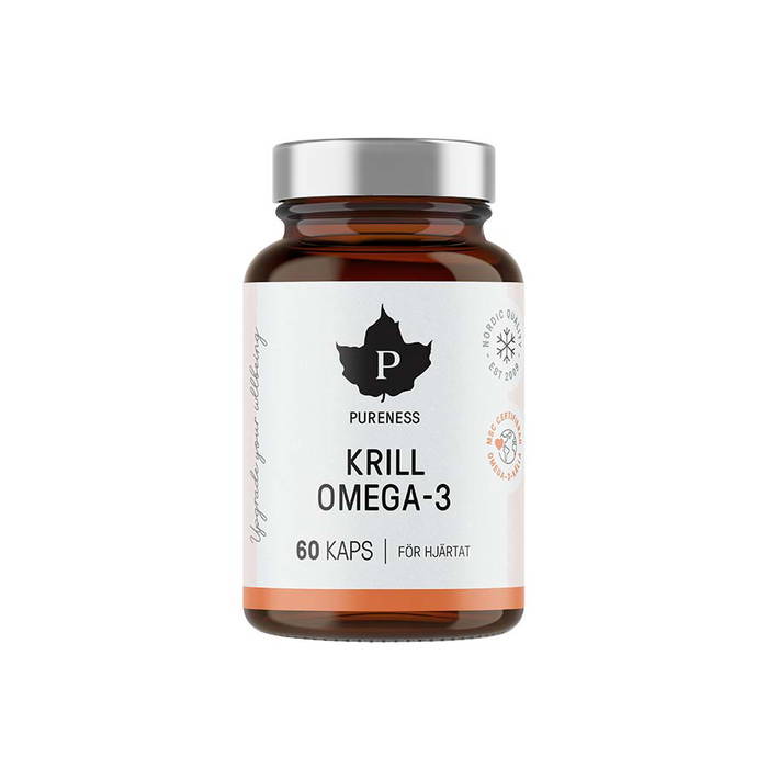 Krill Omega-3, 60 kapslar - Pureness