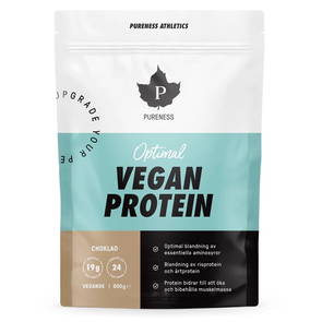 Athletics Optimal Vegan Protein Choklad, 600g - undefined