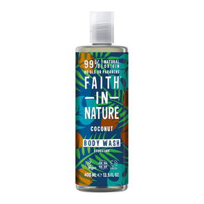 Duschtvål Kokos, 400 ml - Faith in Nature