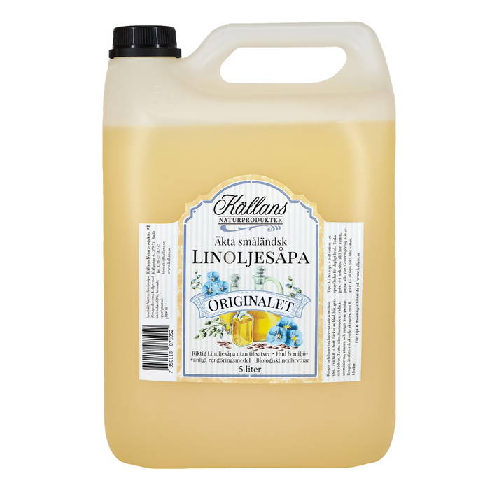 Linoljesåpa Original, 5l - Källans Naturprodukter