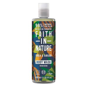 Duschgel Shea & Argan, 400ml - Faith in Nature