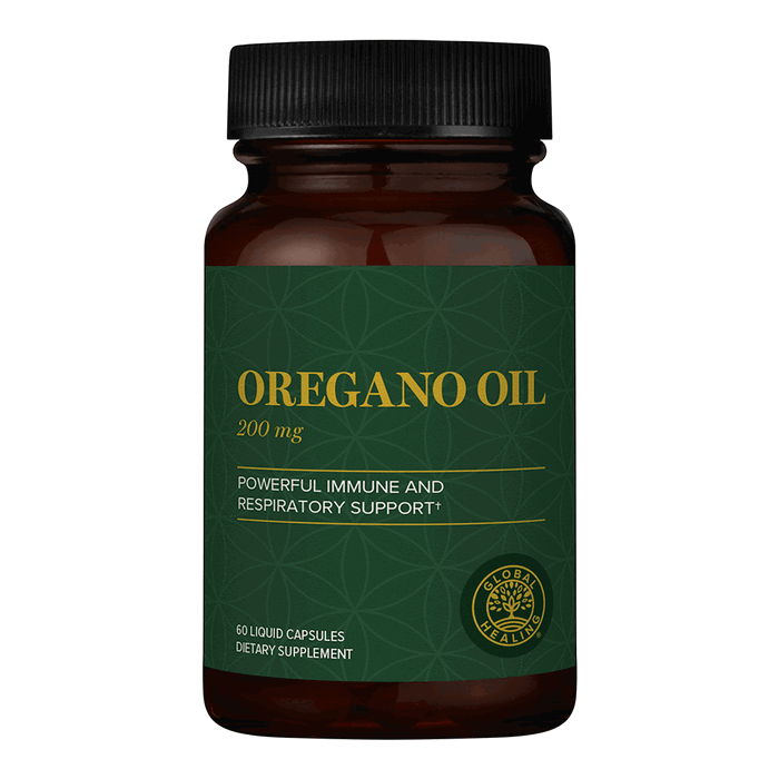 Oreganooljeblandning, 60 kapslar - Global Healing