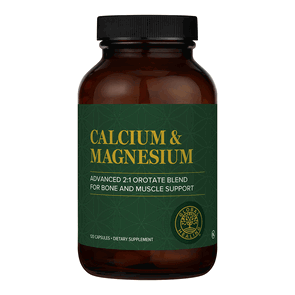 Kalcium & Magnesium tillskott, 120 kapslar - Global Healing