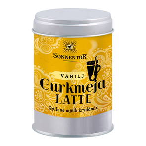 Lattemix Gurkmeja & Vanilj, 60 g ekologisk - Sonnentor